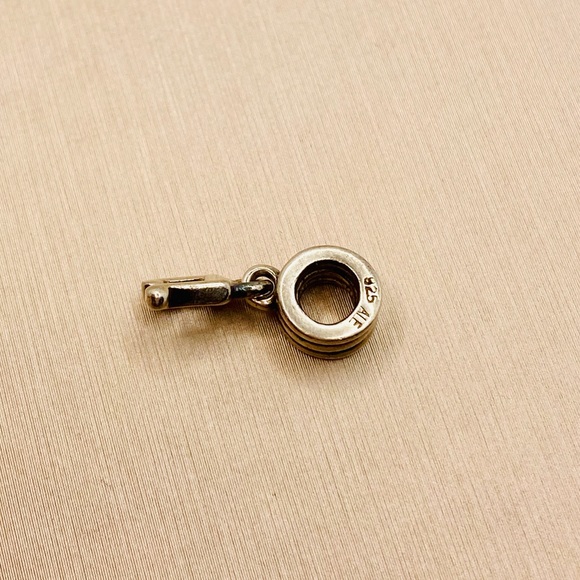 EUC Pandora 790183 Sterling Silver Music Note Dangle Charm - Picture 8 of 9